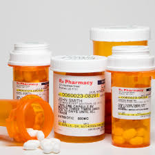 Prescription drug bottles
